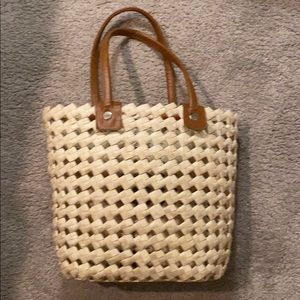 Straw bag